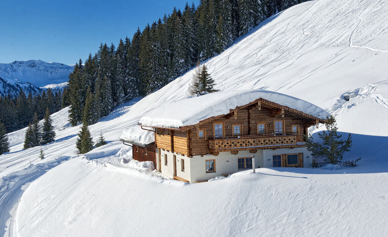 Winterurlaub und Skiurlaub in der Wallegg Lodge direkt an der Piste der Skiregion Saalbach Hinterglemm in Salzburg
