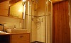 Edles Badezimmer in den Zimmern des Hotels Edelweiss